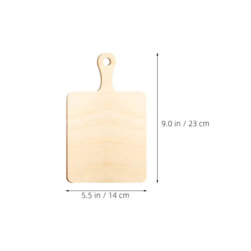 10Pièces Planches Miniatures Bois Beige Pour Déco 1