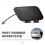 Auto Front Bumper Tow Hook Cap Cover No Paint for  A3 2009 2010 2011 2012 2013 8P0807241B 5