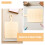 10Pièces Planches Miniatures Bois Beige Pour Déco 8
