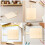 10Pièces Planches Miniatures Bois Beige Pour Déco 7