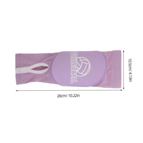 2Stk Volleyball Armsleeves Schutzarmband Elastisch Mehrfarbig 2