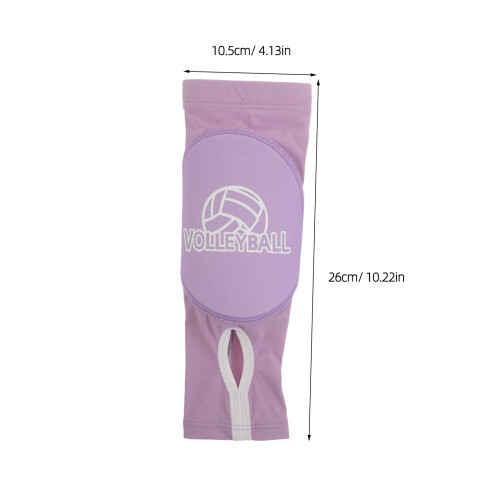 2Stk Volleyball Armsleeves Schutzarmband Elastisch Mehrfarbig 1