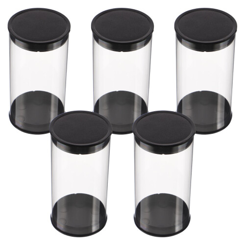 10Pcs Clear Golf Ball Display Case Plastic Holder Portable Storage Box 2