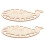 2Stk Nähfaden Organizer Holz Beige Langlebig Und 1