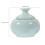 2Pcs Travel Sky-Blue Ceramic Face Cream Jars with Lid 10