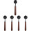 5Stk Wachssiegel , Holzgriff, Sets 7