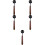 5Stk Wachssiegel , Holzgriff, Sets 8