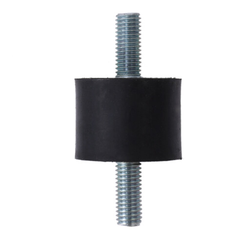 4 pieces M10 rubber  double external thread rubber anti-vibration vibration isolator durable