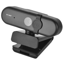 1080P HD Webcam with Noise Canceling Microphone and 360 Rotation for Meetings Streaming Online Classes