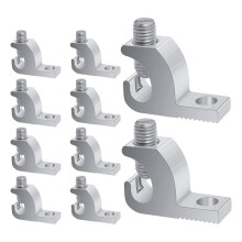 Capocorda di Collegamento per Piscina, Connettore Lay-In, Capicorda Conduttività In Alluminio per Piscina, Gamma di Fili da 4 A 14 (Confezioni da 10)