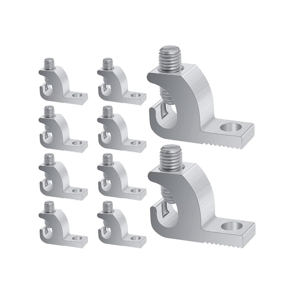 Photos - Other Electrical Equipment Jojomino Pool Bonding Lug,Lay in Connector Lay in Lugs with Conductivity Aluminum for Swimming Pool,4-14 Wire Range (10 Packs)
