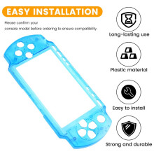 For PSP1000 Cover Upper Shell Cover Game Console Upper Shell Housing Shell Front Faceplate Case Top Cover Lake