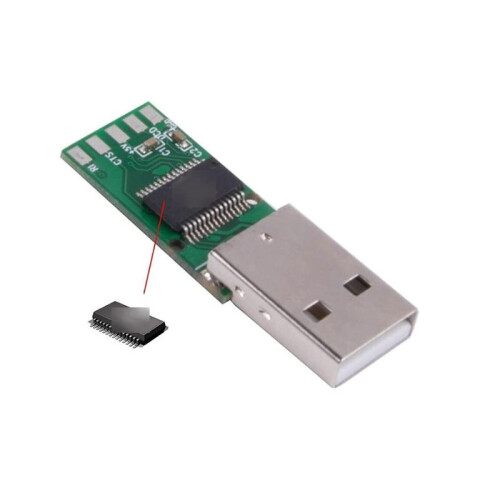 F-T-D-I USB RS232 Serial Converter Module-USB Plug Adapter Board PCB Serial Converter Module Connector Support for Win10 2