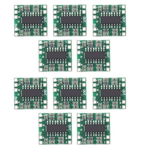 10Pcs PAM8403  Digital Amplifier Board 2x3W Class D Efficiency 2.5V to 5V Power Range for DIY Audio Projects 1