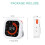 Upgraded Visual Timer Rechargeable Digital Countdown Kitchen Mechanical Cooking Timer Management Tool for Home School 6