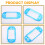 For PSP1000 Cover Upper Shell Cover Game Console Upper Shell Housing Shell Front Faceplate Case Top Cover Lake 4