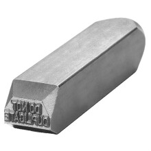 Metallstempel für Schlüssel, Nicht Duplizieren, Stempel, Schlüsselstanzer, 1/16 Zoll, Stahlstanzwerkzeug, Lederhandwerk