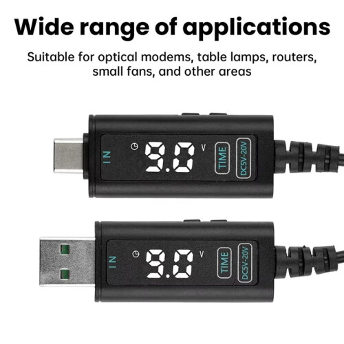 TYPE C Boost Converter DC5V-10V Naar DC5V-20V PD Decoy Trigger TYPE C Step- Converter Kabelconnector Voeding B 2