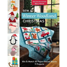 Sew a Winter Woodland Christmas by Mary Hertel Paperback Book