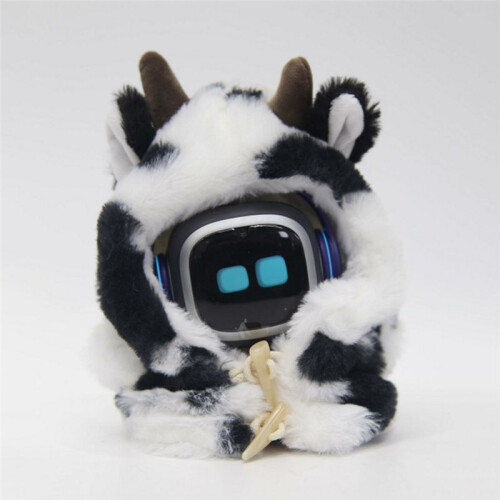 Para Ropa de Robot EMO Ropa para Mascotas EMO Accesorios de Ropa (Solo Ropa) - Vaca Lechera 1