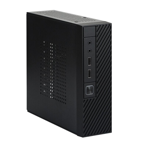 M06  Desktop Case -ITX PC Chassis Versatile and Efficient Industrial Control Case with Foot Stand 2