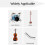 Clip per Microfono per Batteria Antiurto 4 Pezzi, Kit Microfono per Batteria Regolabile e Supporto per Microfono per Supporto per Microfono, Morsetto 7