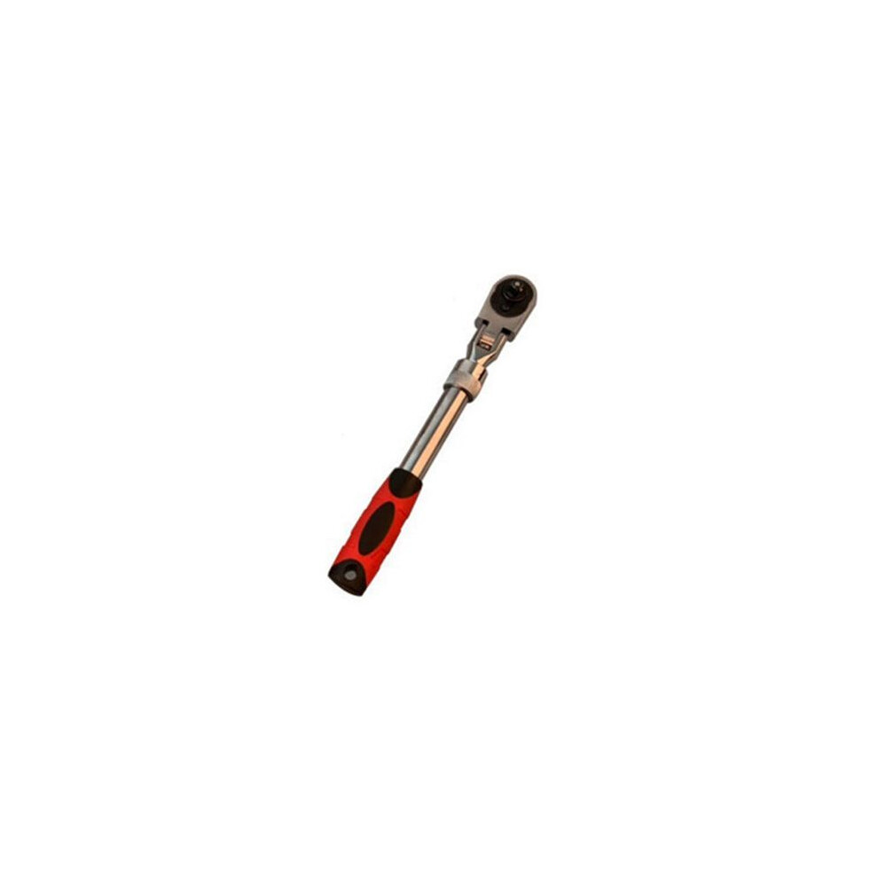72-Tooth Telescopic Ratchet Wrench 1/4 Automatic Quick-Release Quick Wrench Telescopic Wrench Movable  Wrench
