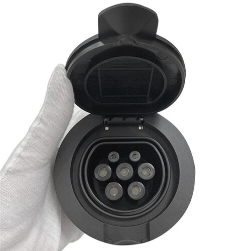 EV Charging Socket Outlet Type 2 Socket Connector 4 Point Fixed European Standard IEC 62196-2 32A 3 Phase AC 2