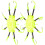 2 leuchtköder-haken für tintenfisch, fluoreszierende angelhaken 9