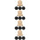 4Sets Ergonomische Nagelfeilen Aus Robustem Holz Beige 9
