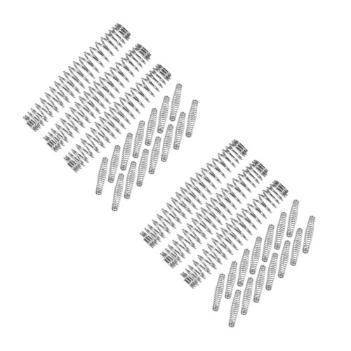 60Stk Feder Für Gartenschere, Universal Ersatzfeder, Silber 2