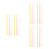 9Paare Percussion Drumsticks Holz Bunt Für Und 5
