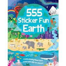555 Sticker Fun Earth Activity Book by Oakley Graham Paperback Book