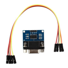 MAX3232 RS232 Seriële Poort Naar TTL-Convertermodule DB9-Connector met 4 Startkabels