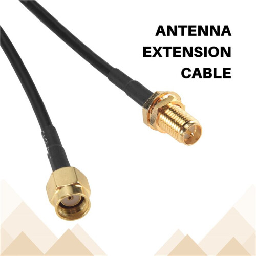 WiFi WAN Router  Wi-Fi Antenna Extension Cable RP-SMA 2