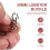 10pcs Metal Clasp Swivel Trigger Clips Snap Hooks Key  Bags DIY  Silver 2