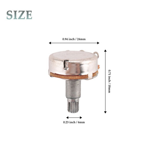 A500K OHM volume guitar potentiometer 2