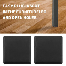 80mm x 80mm Square Plastic Caps Pipe Tube Inserts End Plug 2 Pieces