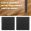 80mm x 80mm Square Plastic Caps Pipe Tube Inserts End Plug 2 Pieces 4