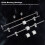 15Pcs 400Mm Optical Axis Guide Bearing Housings Linear Rail Shaft Support Screws Set 3