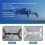 4 Propellers Props Replacement Parts Blades For  Bebop 2 Drone Black White 6
