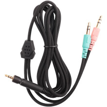 Replacement Cable for  G4ME ONE GAME ZERO 373D GSP 350 / GSP 500 / GSP 600 Headphones(PC Version 2 Meters)