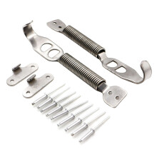 Aluminiumlegering Auto Racing Mount Motorkap Haak Pin Lock Kit Vergrendeling Veer Bevestiging