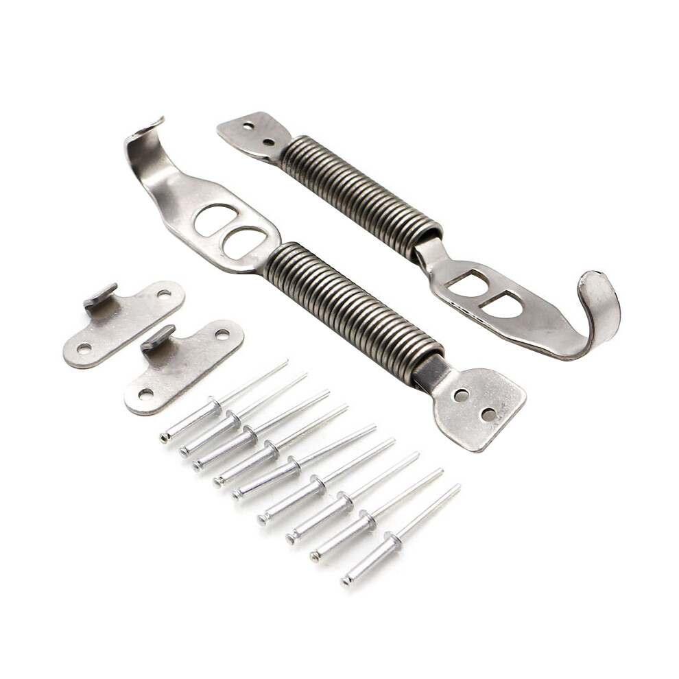 Aluminum Alloy Car Racing Mount Bonnet Hook Pin Lock Kit Spring Fastener 4711289005919