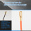 4Mm 5 Meter Orange Guide Device Nylon Electric Cable Push Pullers Duct Snake Rodder Fish Tape Wire 4