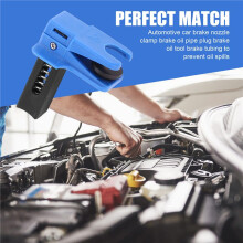 4Pcs Car Brake Oil Brake Clamp Pipe Plug Tool To Prevent Oil Spills Automotive