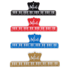 4 Pcs Music Book Note Paper Ruler Sheet Music Spring Clip Holder For Piano Guitar Violin Viola Cello Performance