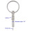 6Pcs Quick Release Pin Boat Bimini Top Pins 1/4 Inch Diameter with Drop Cam & Spring, Marine Hardware with Pull Ring 3