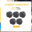 5PCS Clarinet Hardware Clarinet Thumb Rest Cushion Protector Soft Rubber Clarinet Thumb Protector, Black 4