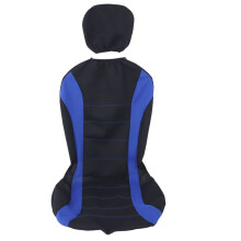 Front Car Covers Front Airbag Ready Sport Bucket Cover, Automobiles Covers (Black + )